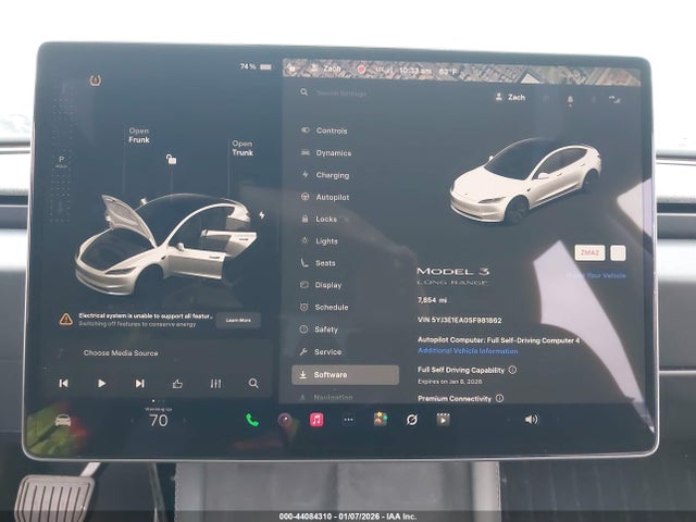 2025 TESLA MODEL 3 5YJ3E1EA0SF981862 Photo 6