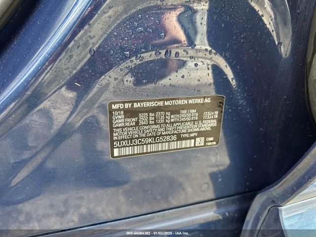 2019 BMW X4 5UXUJ3C59KLG52836 Photo 8