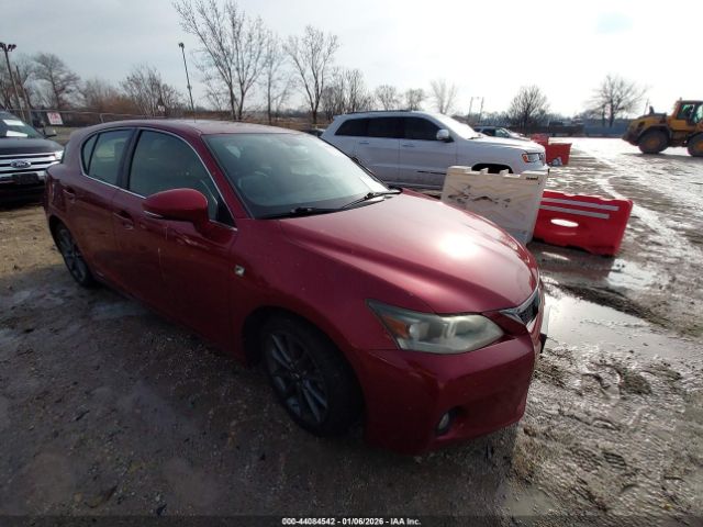 2012 LEXUS CT 200H JTHKD5BH7C2050138
