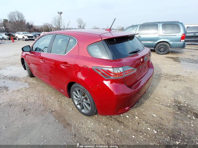 2012 LEXUS CT 200H JTHKD5BH7C2050138 Photo 2