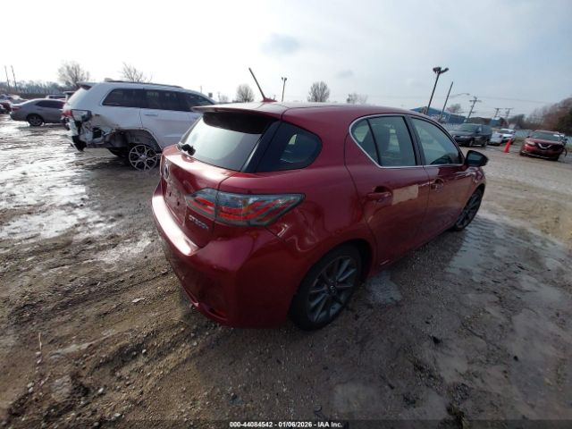 2012 LEXUS CT 200H JTHKD5BH7C2050138 Photo 3