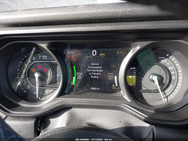 2025 Jeep Wrangler 4xe Sport S 4xe მანქანა იყიდება აუქციონზე, vin: 1C4RJXN66SW596449, აუქციონის ნომერი: 44084561