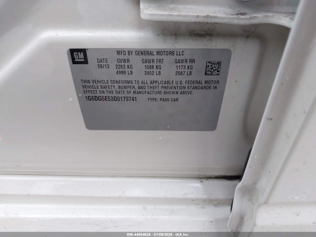 2013 CADILLAC CTS 1G6DG5E53D0179741 Photo 8