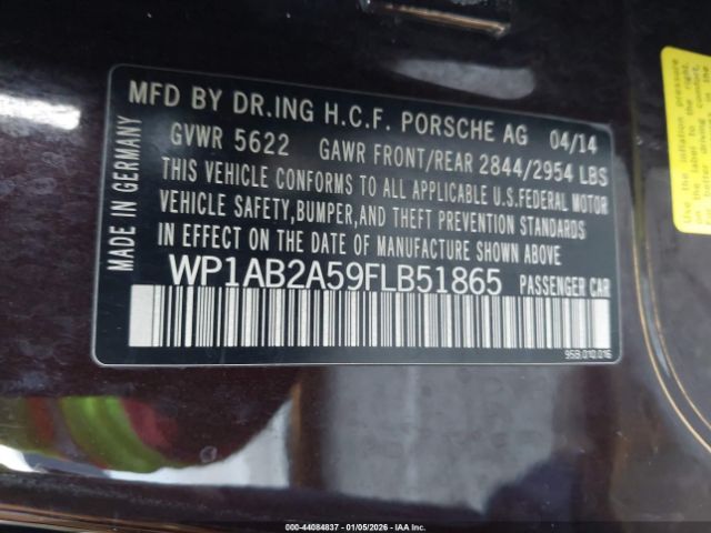 2015 PORSCHE MACAN WP1AB2A59FLB51865 Photo 8