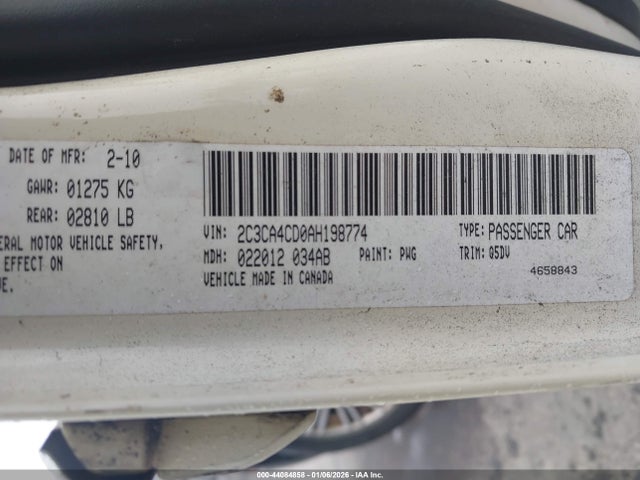 2010 CHRYSLER 300 2C3CA4CD0AH198774 Photo 8