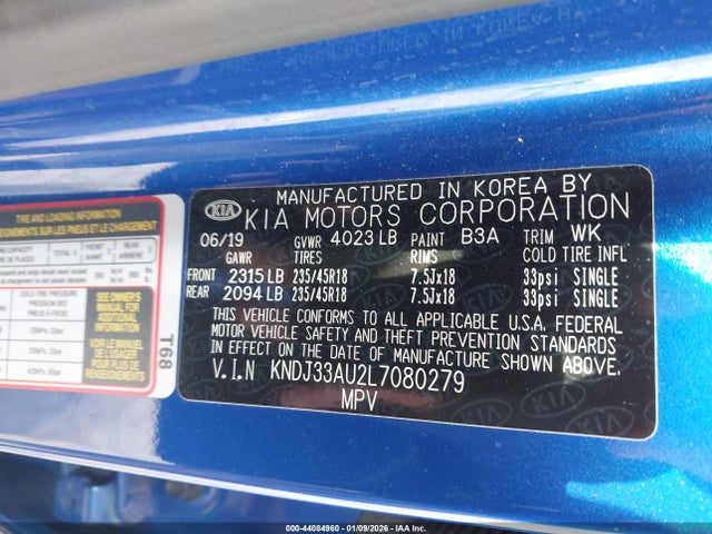 2020 KIA SOUL KNDJ33AU2L7080279 Photo 8