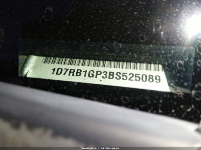 2011 RAM RAM 1500 1D7RB1GP3BS525089 Photo 8