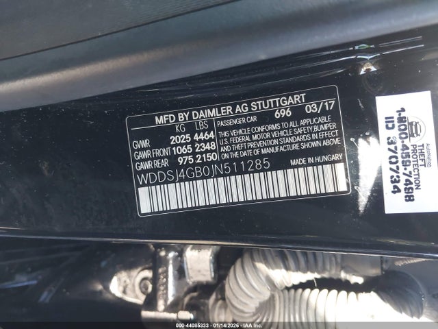2018 MERCEDES-BENZ CLA 250 WDDSJ4GB0JN511285 Photo 8