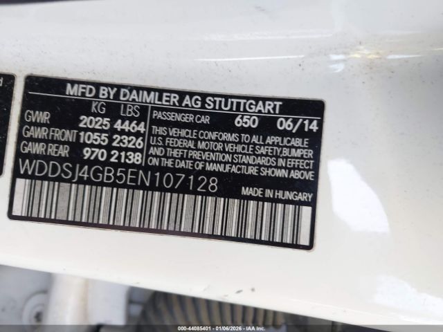 2014 MERCEDES-BENZ CLA 250 WDDSJ4GB5EN107128 Photo 8