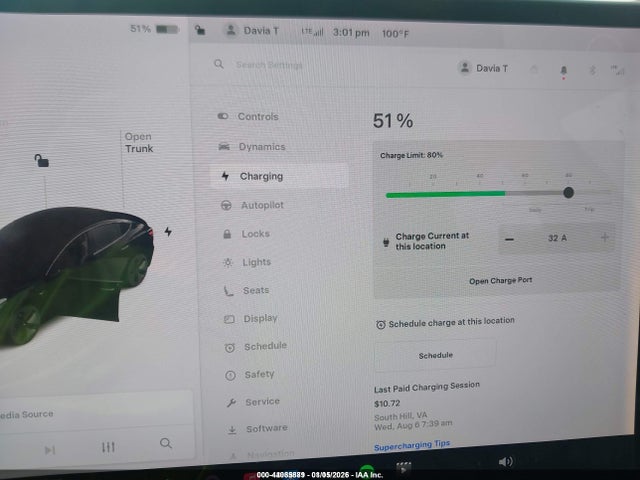 44085889 :رقم المزاد ، 5YJ3E1EA2KF399150 vin ، 2019 Tesla Model 3 Long Range/mid Range/standard Range/standard Range Plus مزاد بيع