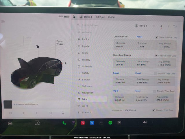 44085889 :رقم المزاد ، 5YJ3E1EA2KF399150 vin ، 2019 Tesla Model 3 Long Range/mid Range/standard Range/standard Range Plus مزاد بيع