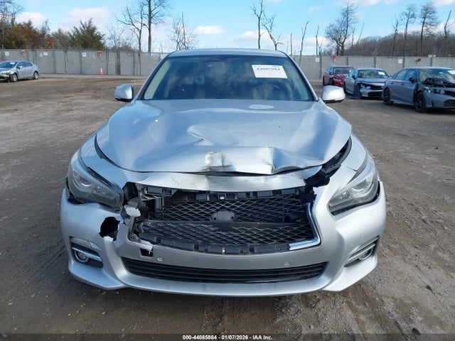 2015 Infiniti Q50 Premium მანქანა იყიდება აუქციონზე, vin: JN1BV7AR1FM409838, აუქციონის ნომერი: 44085984