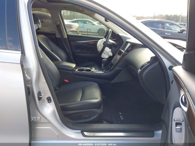 2015 Infiniti Q50 Premium მანქანა იყიდება აუქციონზე, vin: JN1BV7AR1FM409838, აუქციონის ნომერი: 44085984