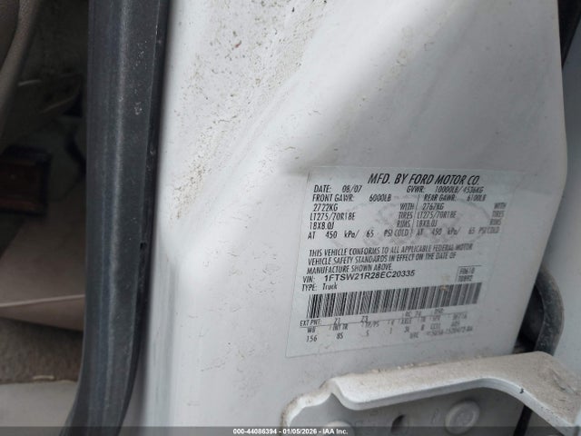 2008 FORD F-250 1FTSW21R28EC20335 Photo 8