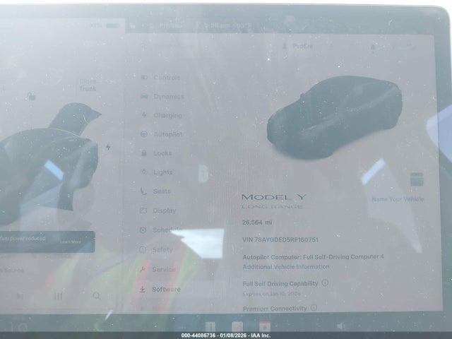 2024 TESLA MODEL Y 7SAYGDED5RF160751 Photo 6