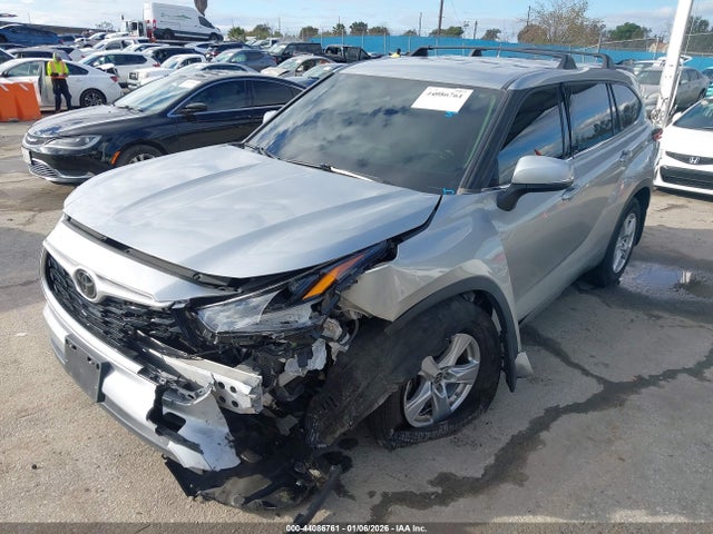 Toyota Highlander L 2021 5TDCZRAHXMS082995 Image 2