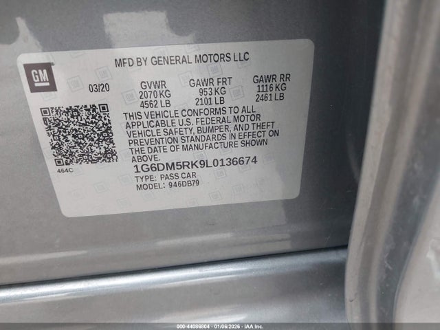 2020 CADILLAC CT5 1G6DM5RK9L0136674 Photo 8