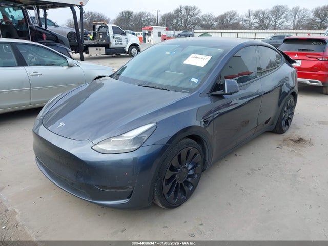 2022 TESLA MODEL Y 7SAYGDEF1NF375183 Photo 1