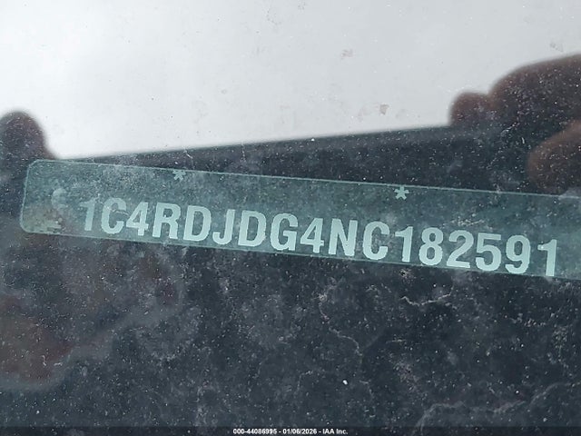 2022 DODGE DURANGO 1C4RDJDG4NC182591 Photo 8