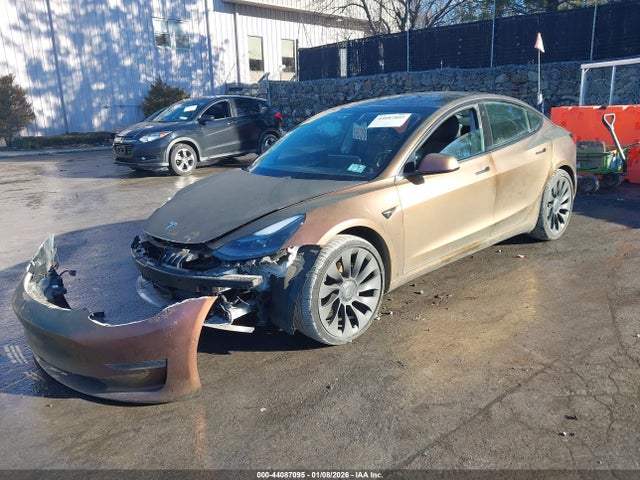 2021 TESLA MODEL 3 5YJ3E1EB0MF055571 Photo 1