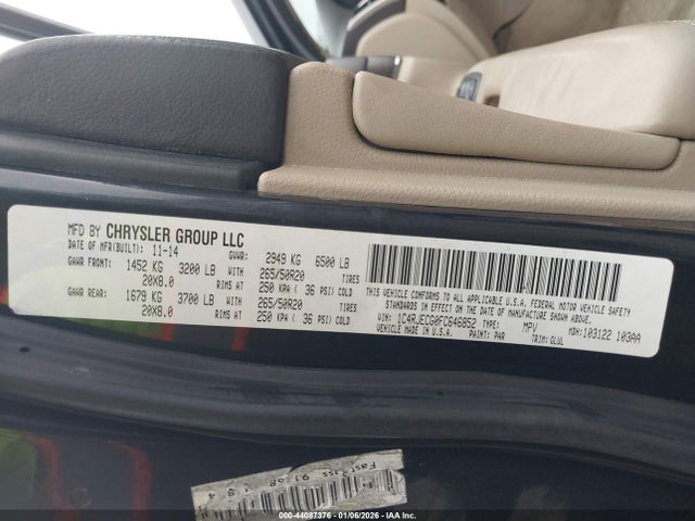 Jeep Grand Cherokee Overland 2015 1C4RJECG0FC646852 Image 9