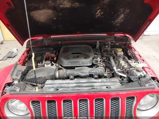 Aukcja sprzedaży 2019 Jeep Wrangler Unlimited Sahara 4x4, vin: 1C4HJXEN0KW591945, numer aukcji: 44087636