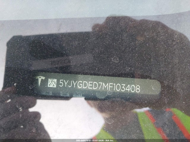Aukcja sprzedaży 2021 Tesla Model Y Standard Range Rear-wheel Drive, vin: 5YJYGDED7MF103408, numer aukcji: 44087810