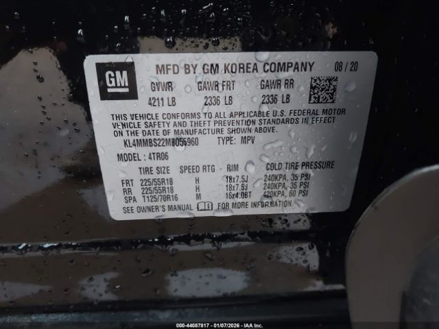 2021 BUICK ENCORE GX KL4MMBS22MB055960 Photo 8