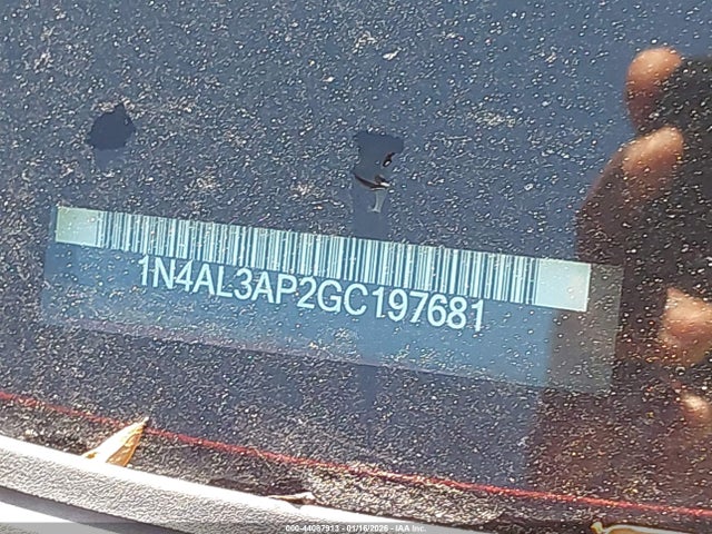 1N4AL3AP2GC197681 Nissan Altima 2.5/2.5 S/2.5 Sl/2.5 Sr/2.5 Sv
