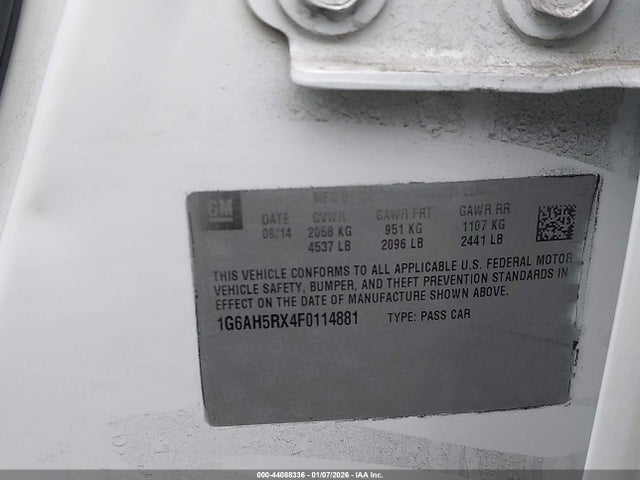 2015 CADILLAC ATS 1G6AH5RX4F0114881 Photo 8