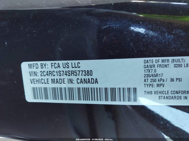2025 CHRYSLER PACIFICA HYBRID 2C4RC1S74SR577380 Photo 8