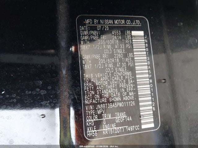 2023 NISSAN ROGUE JN8BT3BA5PW011126 Photo 8