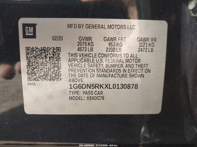 2020 CADILLAC CT5 1G6DN5RKXL0130878 Photo 8