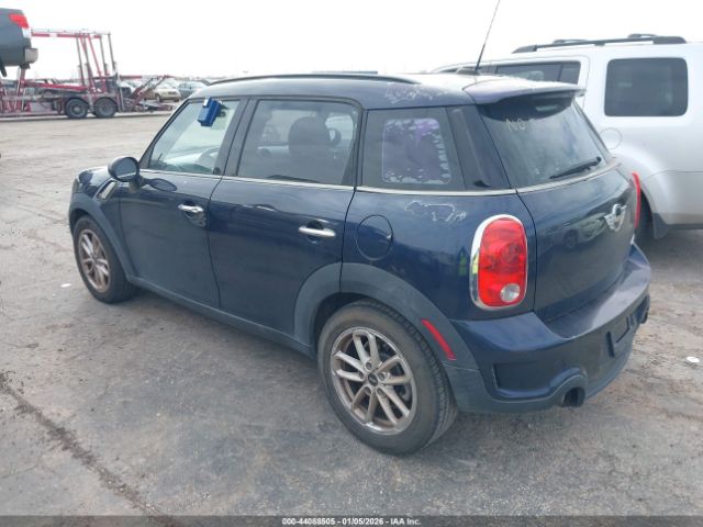 2012 MINI COOPER S COUNTRYMAN WMWZC3C50CWP20226 Photo 2