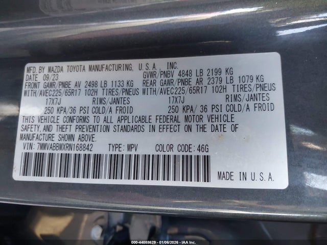 2024 MAZDA CX-50 7MMVABBMXRN168842 Photo 8