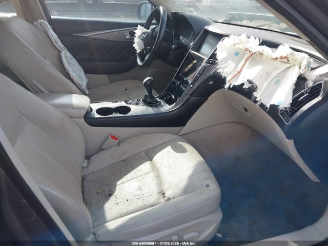 44088667 :رقم المزاد ، JN1BV7APXFM355082 vin ، 2015 Infiniti Q50 مزاد بيع
