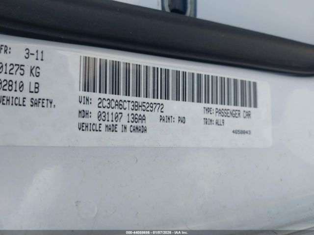 2011 CHRYSLER 300C 2C3CA6CT3BH529772 Photo 8
