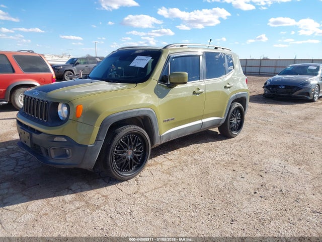 2015 Jeep Renegade Latitude მანქანა იყიდება აუქციონზე, vin: ZACCJBBT0FPB63201, აუქციონის ნომერი: 44088911