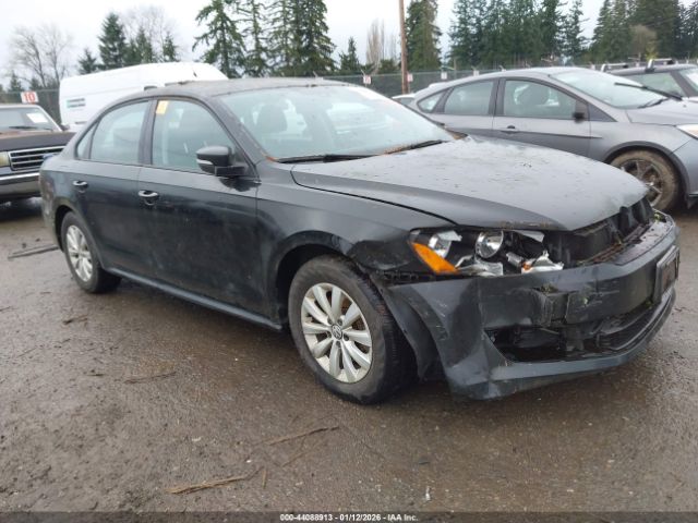 2013 VOLKSWAGEN PASSAT 1VWAH7A37DC093177