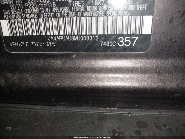 2021 MITSUBISHI OUTLANDER SPORT JA4ARUAU8MU008312 Photo 8