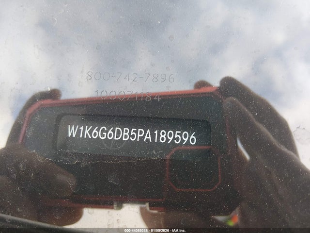 44089386 :رقم المزاد ، W1K6G6DB5PA189596 vin ، 2023 Mercedes-benz S 500 4matic مزاد بيع