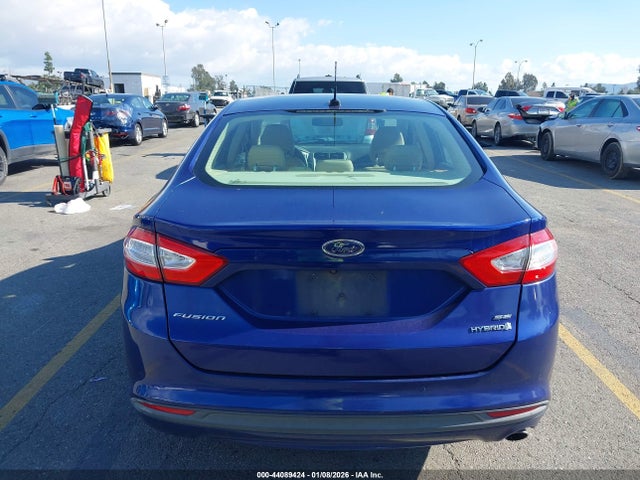 3FA6P0LU8ER234453 Ford Fusion Hybrid Se