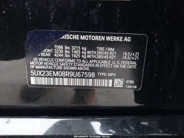 2024 BMW X7 5UX23EM08R9U67598 Photo 8