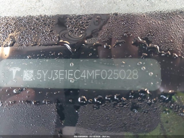 2021 TESLA MODEL 3 5YJ3E1EC4MF025028 Photo 8