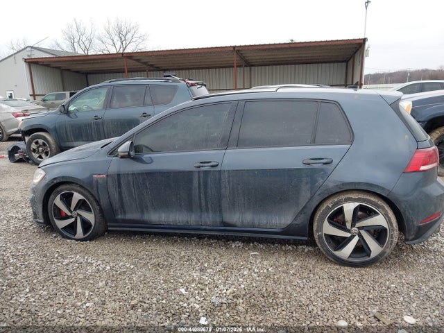 44089679 :رقم المزاد ، 3VW6T7AU2KM002860 vin ، 2019 Volkswagen Golf Gti 2.0t Autobahn/2.0t Rabbit Edition/2.0t S/2.0t Se مزاد بيع