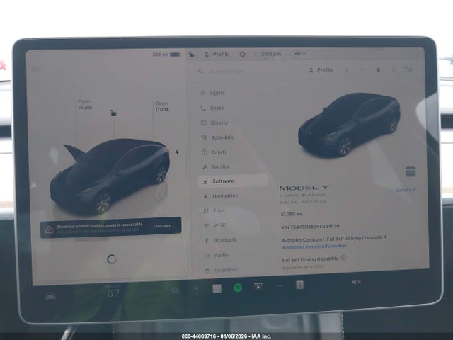 Продаж на аукціоні авто 2024 Tesla Model Y Long Range Dual Motor All-wheel Drive, vin: 7SAYGDEE3RF064576, номер лоту: 44089716