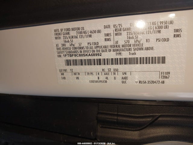 Ford Transit-350 2025 1FTBF8C80SKA68992 Image 9