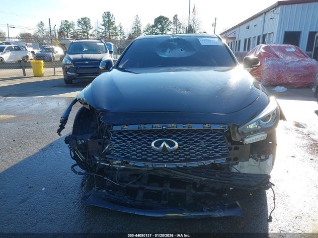 2021 Infiniti Q50 მანქანა იყიდება აუქციონზე, vin: JN1EV7BP6MM705056, აუქციონის ნომერი: 44090137