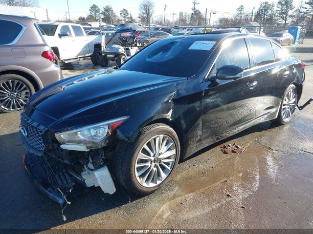 2021 Infiniti Q50 მანქანა იყიდება აუქციონზე, vin: JN1EV7BP6MM705056, აუქციონის ნომერი: 44090137