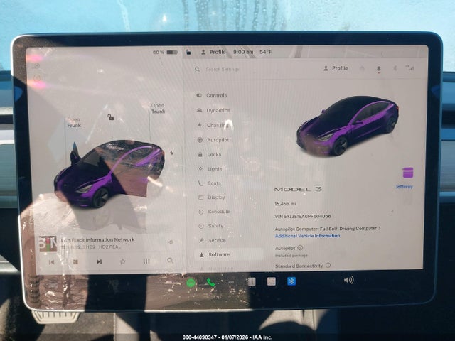Продаж на аукціоні авто 2023 Tesla Model 3 Rear-wheel Drive, vin: 5YJ3E1EA0PF604066, номер лоту: 44090347